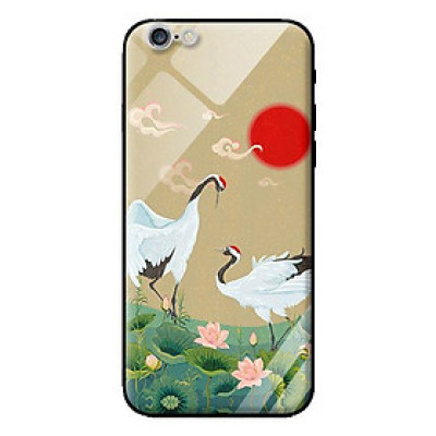 Ốp kính cường lực cho iPhone 6 Plus Hạc Đầu Đỏ - Hàng chính hãng