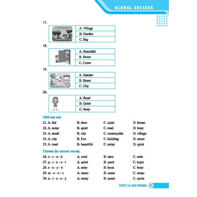 Sách - Global Success - Bài Tập Trắc Nghiệm Tiếng Anh Lớp 4 - Có Đáp Án - Combo 2 Tập - Minh Thắng