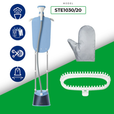 Bàn ủi, bàn là hơi nước đứng Philips STE1030, công suất 1800W, bảo hành 2 năm | Hàng chính hãng
