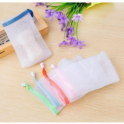 Túi tạo bọt - túi đựng xà bông cục có dây rút, túi đựng xà phòng