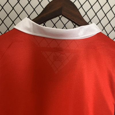 Áo Bóng Đá Retro Arsenal 1998 Dài Tay - Sân Nhà bản cao cấp vải Cotton Polyester