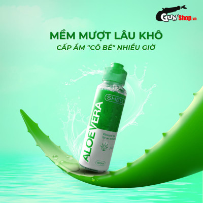 Gel bôi trơn tinh chất lô hội - Shell Aloe Vera - Chai 100ml