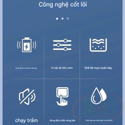 Bơm điện tử Hailea DZR Frequency Pump 3000 / 4000 / 5000 biến tần chống giật bể cá tép thủy sinh nước biển