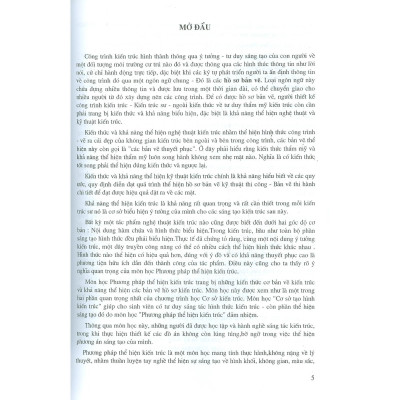 Sách - Phương Pháp Thể Hiện Kiến Trúc - NXB Xây Dựng