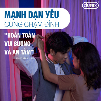 Bộ 4 hộp bao cao su Durex Jeans cơ bản (52.5mm, 3 bao/hộp)