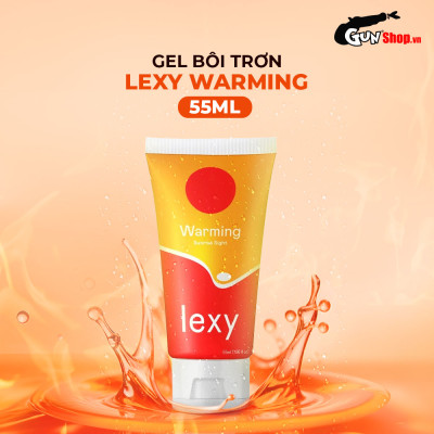 Gel bôi trơn ấm nóng - Lexy Warming - Chai 55ml