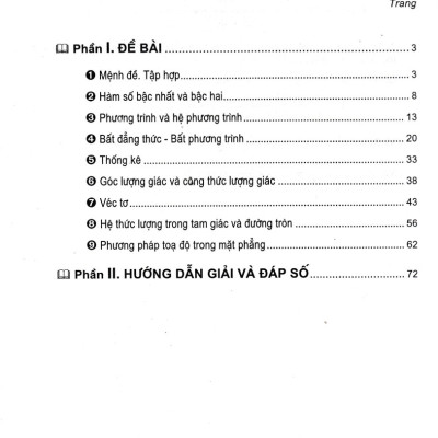 500 Bài Toán Chọn Lọc Lớp 10 (Dùng Chung Cho Các Bộ SGK Hiện Hành)  - HA
