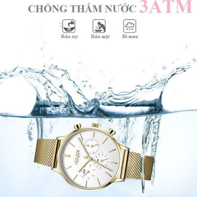 Đồng Hồ Nữ JS-005 Julius Star Hàn Quốc Dây Thép nhiều màu