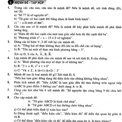 500 Bài Toán Chọn Lọc Lớp 10 (Dùng Chung Cho Các Bộ SGK Hiện Hành)  - HA