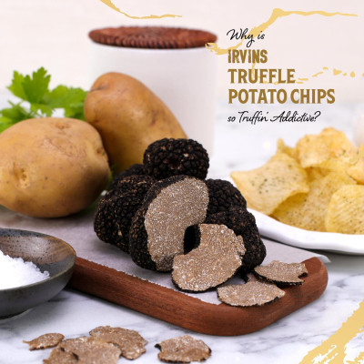 Khoai tây chiên nấm truffle IRVINS 70g