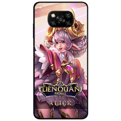 Ốp lưng dành cho Xiaomi Poco X3 mẫu Liên Quân Alice