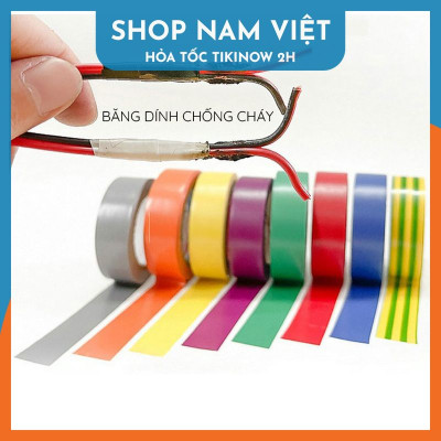 Băng Keo Điện PVC Chống Nước Chống Cháy