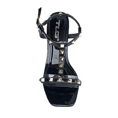 Sandal cao gót nữ quai đính đá hot trend  trẻ trung năng động 20742