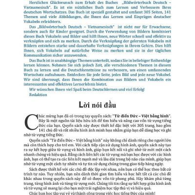 Sách - Das Bildwörterbuch Deutsch-Vietnamesisch - Từ Điển Đức-Việt Bằng Hình