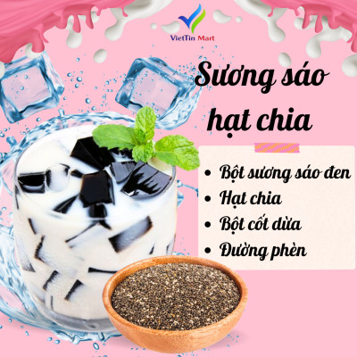 Set Chè Sương Sáo Hạt Chia Nấu 30 Chén VietTin Mart