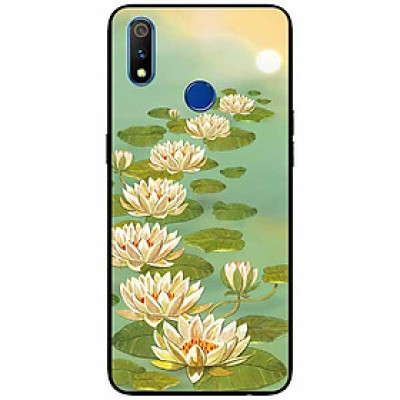 Ốp lưng dành cho Realme 3 Pro mẫu Bảy Bước Sen