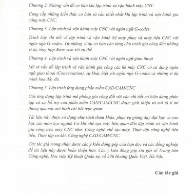  Lập Trình Và Vận Hành Máy Điều Khiển Số - CNC