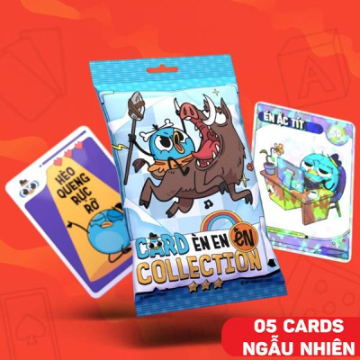 Bộ Thẻ Sưu Tập - Card Collection Èn En Én (5 Cards/Túi)