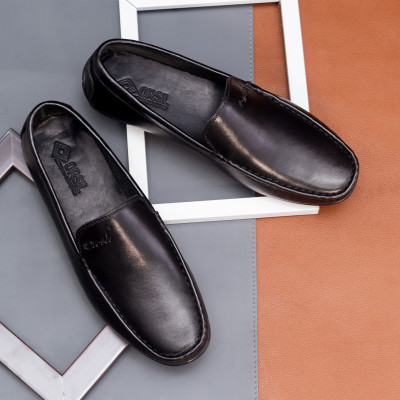 Giày lười da nam ORSIL mã  LF-AT01 2 màu đen và nâu