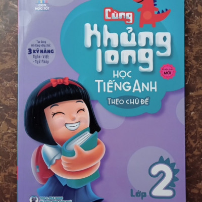 Sách - Cùng Khủng Long Học Tiếng Anh Theo Chủ Đề Lớp 2