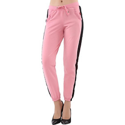 Quần thun dài nữ sọc hông lưới thông hơi Phúc An 3016