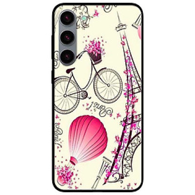 Ốp lưng dành cho Samsung S23 - S23 Plus - S23 Ultra - A14 - A34 5G - A54 5G  mẫu Xe Đạp Paris