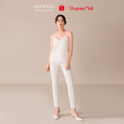 Quần slim-fit nữ kiểu 2NDDATE TR009W