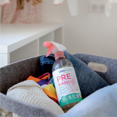 Xịt xử lý vết bẩn trước khi giặt Stanhome PreWash Ecolabel 500ml