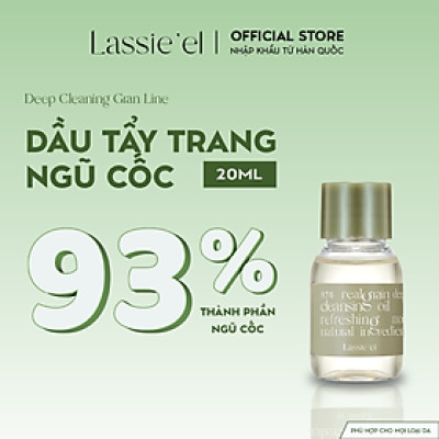 Dầu tẩy trang làm sạch sâu Lassie