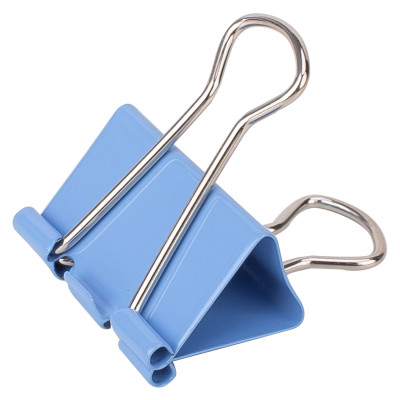 Kẹp Bướm Màu Deli 32mm 8553 
