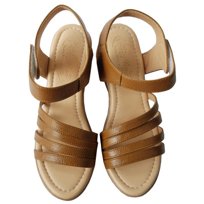 Giày Đế Xuồng Nữ BIGGBEN Da Bò Thật Cao 9 Phân SDX78