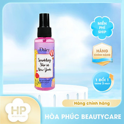 Xịt Thơm Quần Áo Diary Eau De Perfume (20 mL / 100 mL)