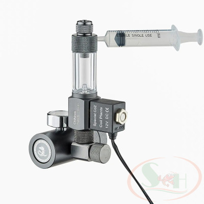 Van co2 Chihiros Regulator Mate cơ, điện tinh chỉnh co2 bể thủy sinh cá tép cảnh