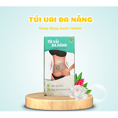 Bảo Nhiên - Túi vải cotton dùng chườm muối Cung Đình
