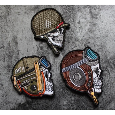 Patch vải velcro chiến binh dán ba lô, nón , quần áo , túi xách