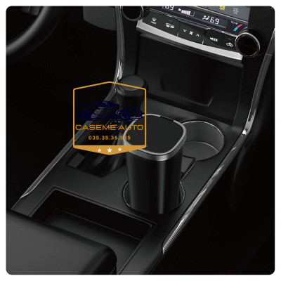 Thùng Đựng Rác Ô Tô Trash Can CH020 – Chất Liệu Hợp Kim Nhôm, Thiết Kế Nắp Lò Xo Đẩy