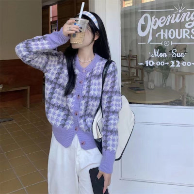 Áo Khoác Cardigan nữ tay dài cổ tròn hàn quốc thời trang Haint Boutique Ak13