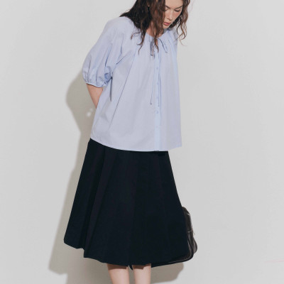 DOTTIE - Áo tay phồng rút nhún cổ - T1135