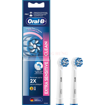 Đầu bàn chải điện Oral-B Extra Sensitive Clean EB60 - Hàng chính hãng