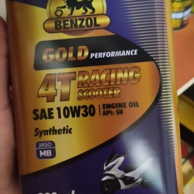 Dầu Nhớt Xe Máy Nhập Khẩu Cao Cấp Benzol Gold 20w50 SG 800ml