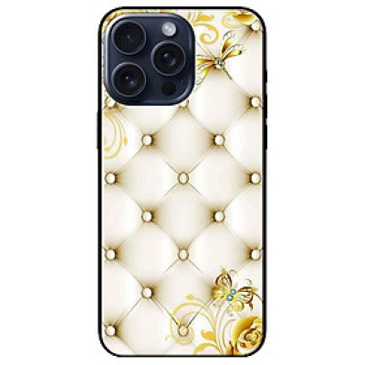 Ốp lưng dành cho Iphone 15 - Iphone 15 Plus - Iphone 15 Pro - Iphone 15 Pro Max - Hoa Văng Vàng - Hàng Chính Hãng