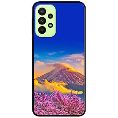 Ốp lưng dành cho Samsung A13 mẫu Núi Mây Và Hoa