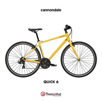Xe đạp Thống Nhất Cannondale Quick 6 Khung nhôm chỉ nhẹ 12kg 