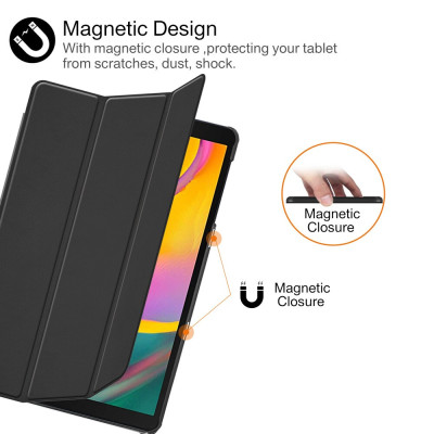 Case Bao da chống sốc cho Samsung Galaxy Tab S8 2022 / Tab S7 2020 11 inch có ngăn đựng S-Pen hiệu HOTCASE thiết kế siêu mỏng hỗ trợ Smartsleep, gập nhiều tư thế, tản nhiệt tốt - hàng nhập khẩu