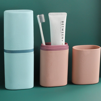 Hộp Đựng Bàn Chải, Kem Đánh Răng, Lược, Khăn Mặt KUNBE, Hộp Đựng Đồ Mang Đi Du Lịch Tiện Lợi Nhiều Màu Sắc