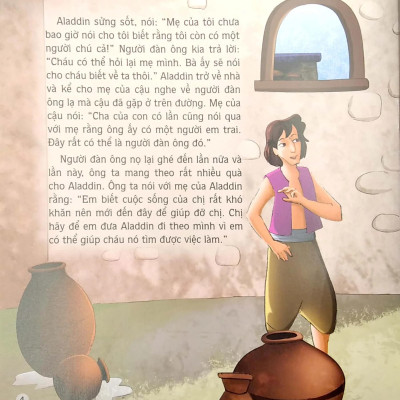 Sách Ngày Xửa Ngày Xưa Ba Tư - Aladdin Và Cây Đèn Thần