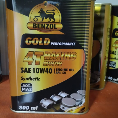Dầu Nhớt Xe Ga Nhập Khẩu Cao Cấp Benzol Gold 10w40 SL 800ml