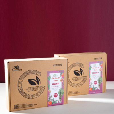 Trà cam sả Detox Goce - Trà thảo mộc,Trà dưỡng nhan - 220g