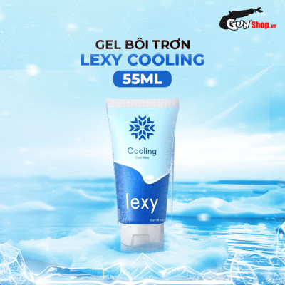 Gel bôi trơn bạc hà mát lạnh - Lexy Cooling - Chai 55ml