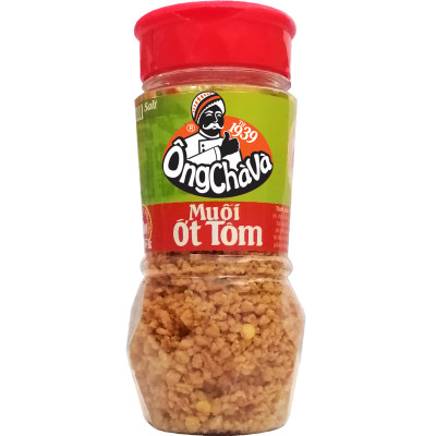 Muối Ớt Tôm Ông Chà Và 60g (Shrimp Chilli salt Ong Cha Va) - Muối Tôm